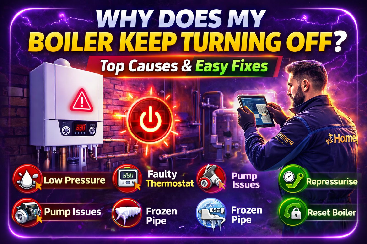 Why Does My Boiler Keep Turning Itself Off? Causes and Fixes 2026