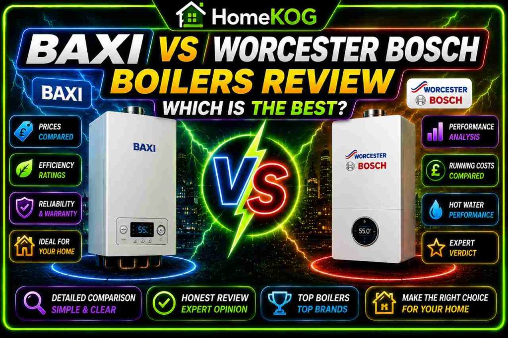 Baxi vs Worcester Bosch boilers review - Which is the best?