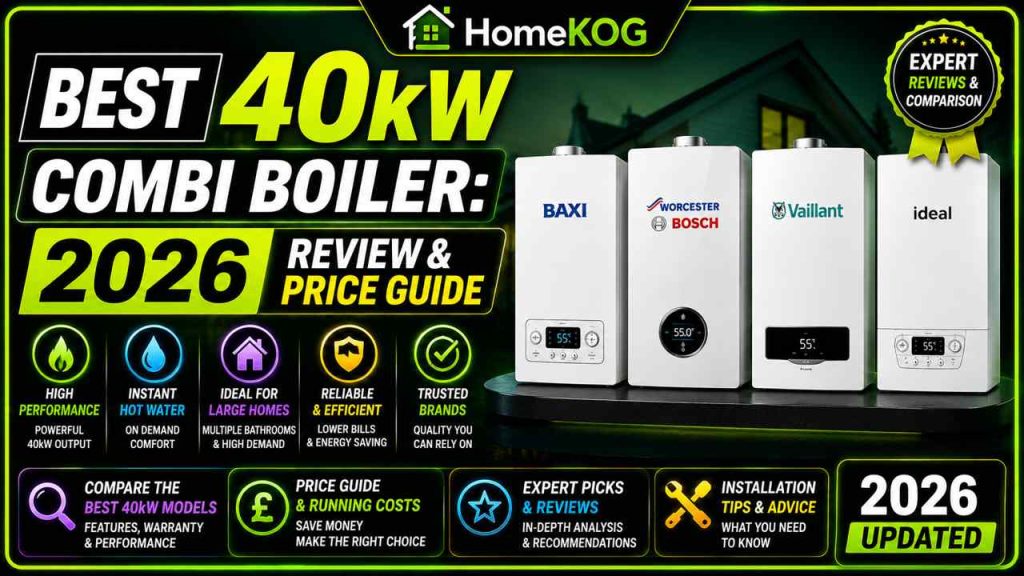 Best 40kW Combi Boiler: 2026 Review & Price Guide