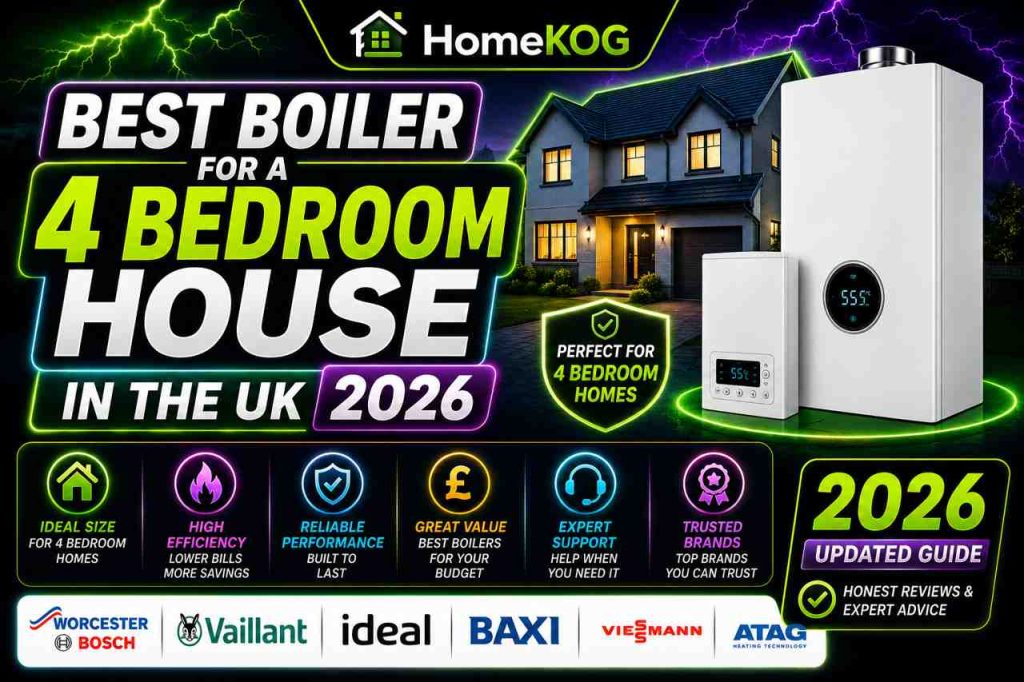 Best Boiler for a 4 Bedroom House In The UK 2026