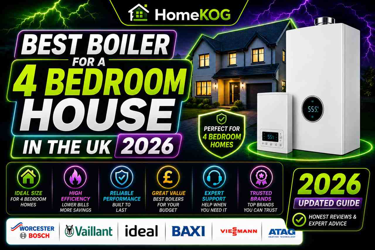Best Boiler for a 4 Bedroom House In The UK 2026
