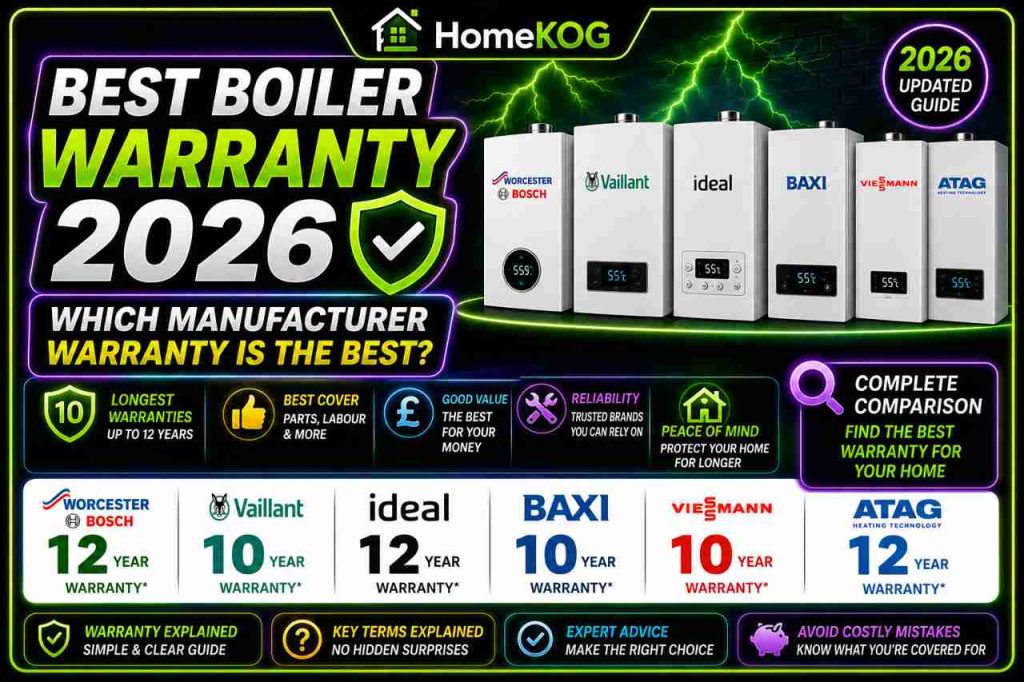 Best Boiler Warranty 2026: Which manufacturer warranty is the best?