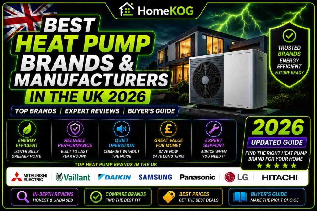 Best Heat Pump Brands & Manufacturers In The UK 2026