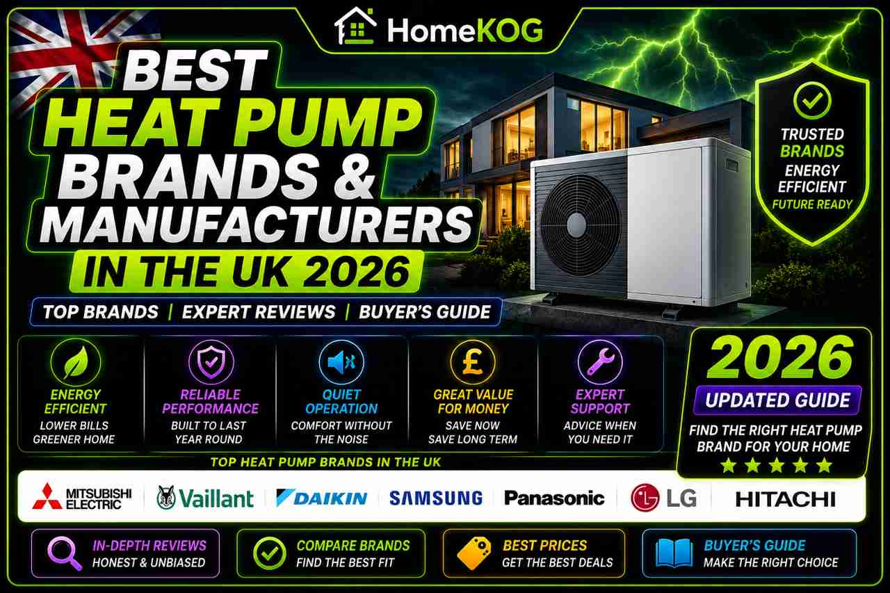Best Heat Pump Brands & Manufacturers In The UK 2026