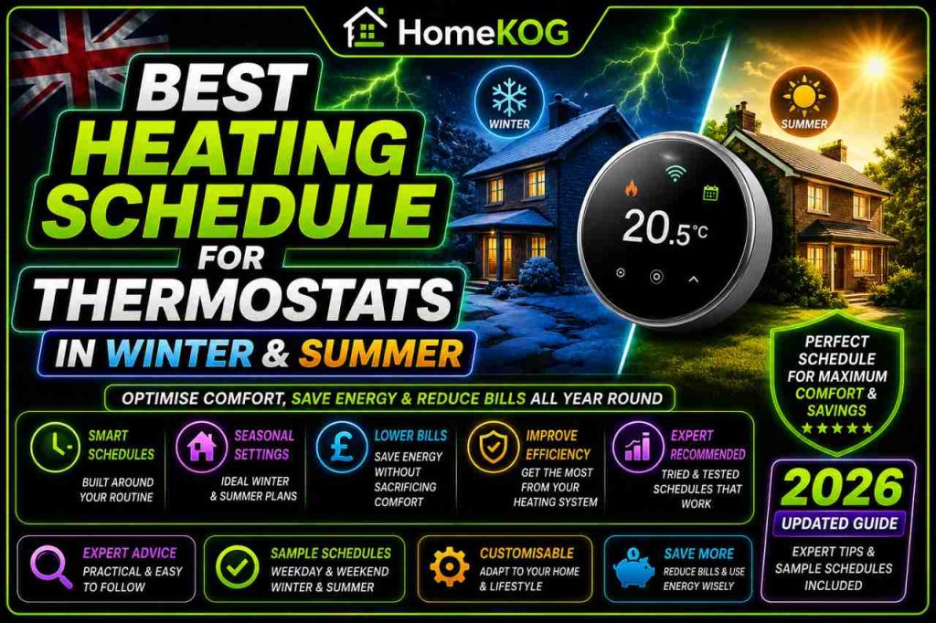 Best Heating Schedule for Thermostats in Winter & Summer