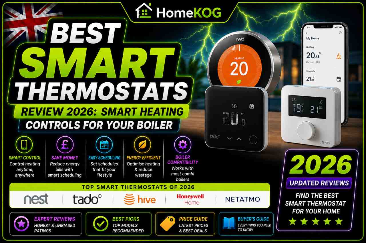 Best Smart Thermostats Review 2026: Smart Heating Controls For Your Boiler