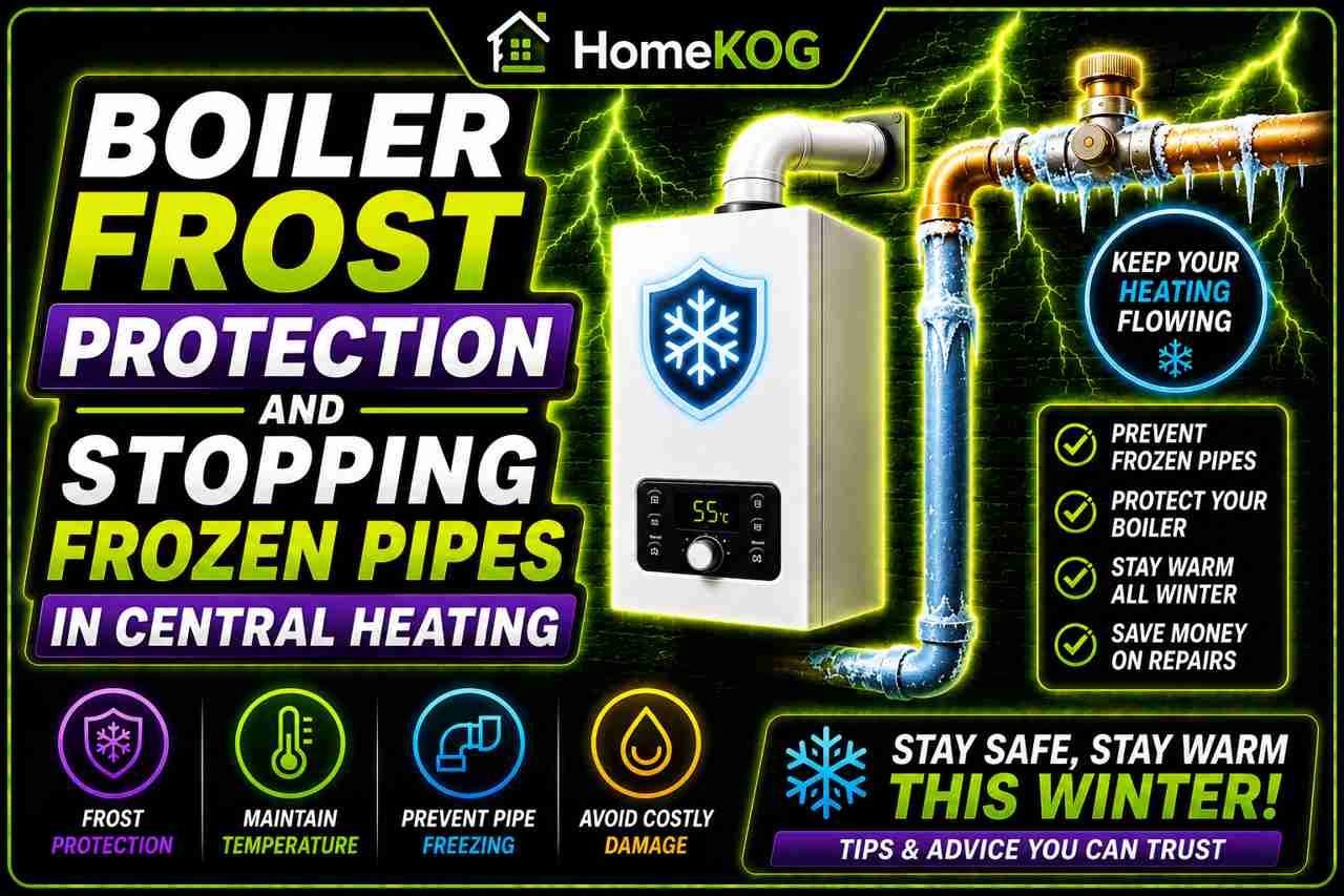 Boiler Frost Protection and Stopping Frozen Pipes in Central Heating