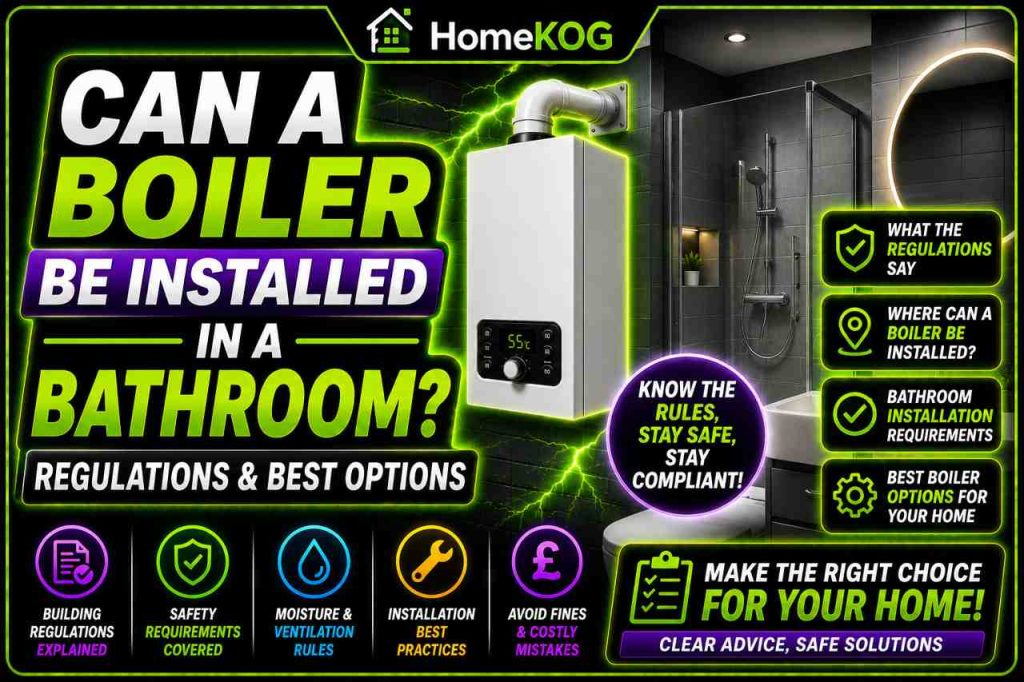 Can a Boiler be Installed in a Bathroom? Regulations & Best Options