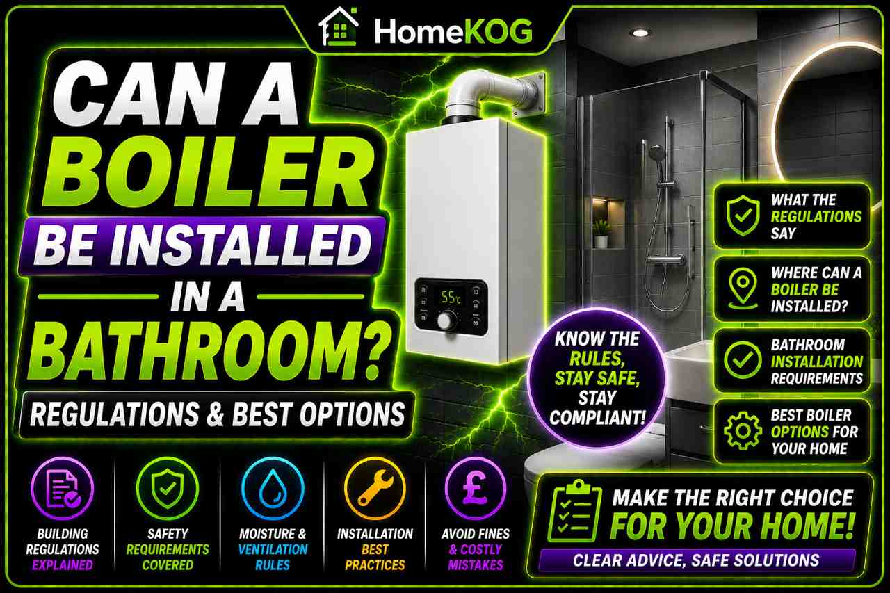 Can a Boiler be Installed in a Bathroom? Regulations & Best Options