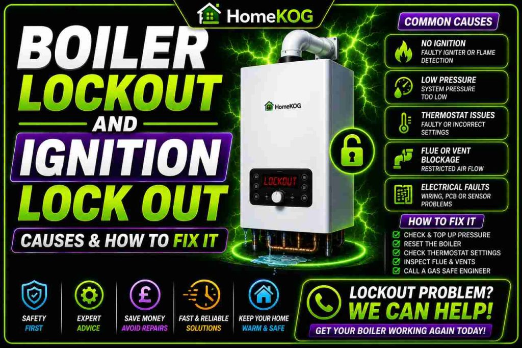 Boiler Lockout and Ignition Lock Out Causes & How To Fix It