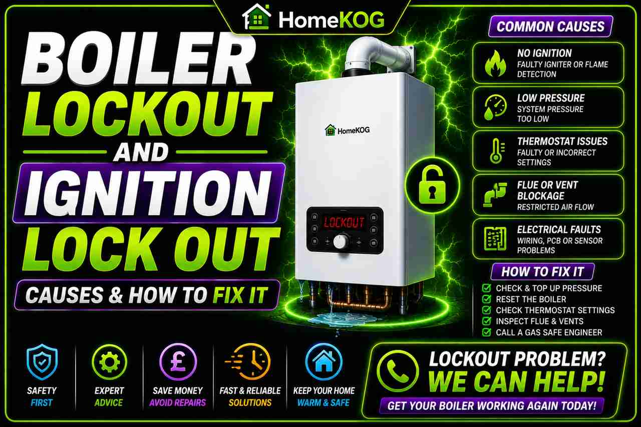 Boiler Lockout and Ignition Lock Out Causes & How To Fix It