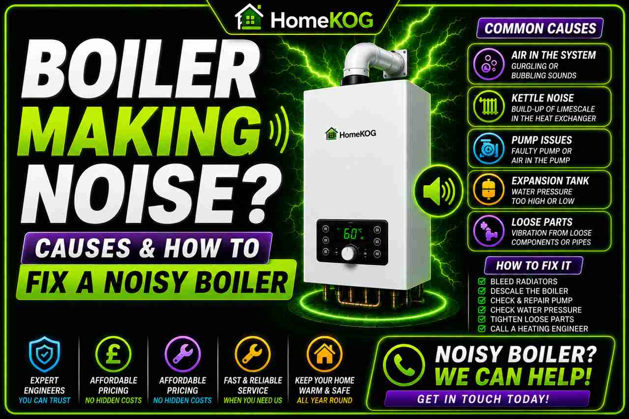 Boiler Making Noise: Causes & How To Fix a Noisy Boiler