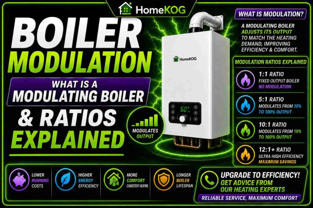 Boiler Modulation, What Is a Modulating Boiler & Ratios Explained