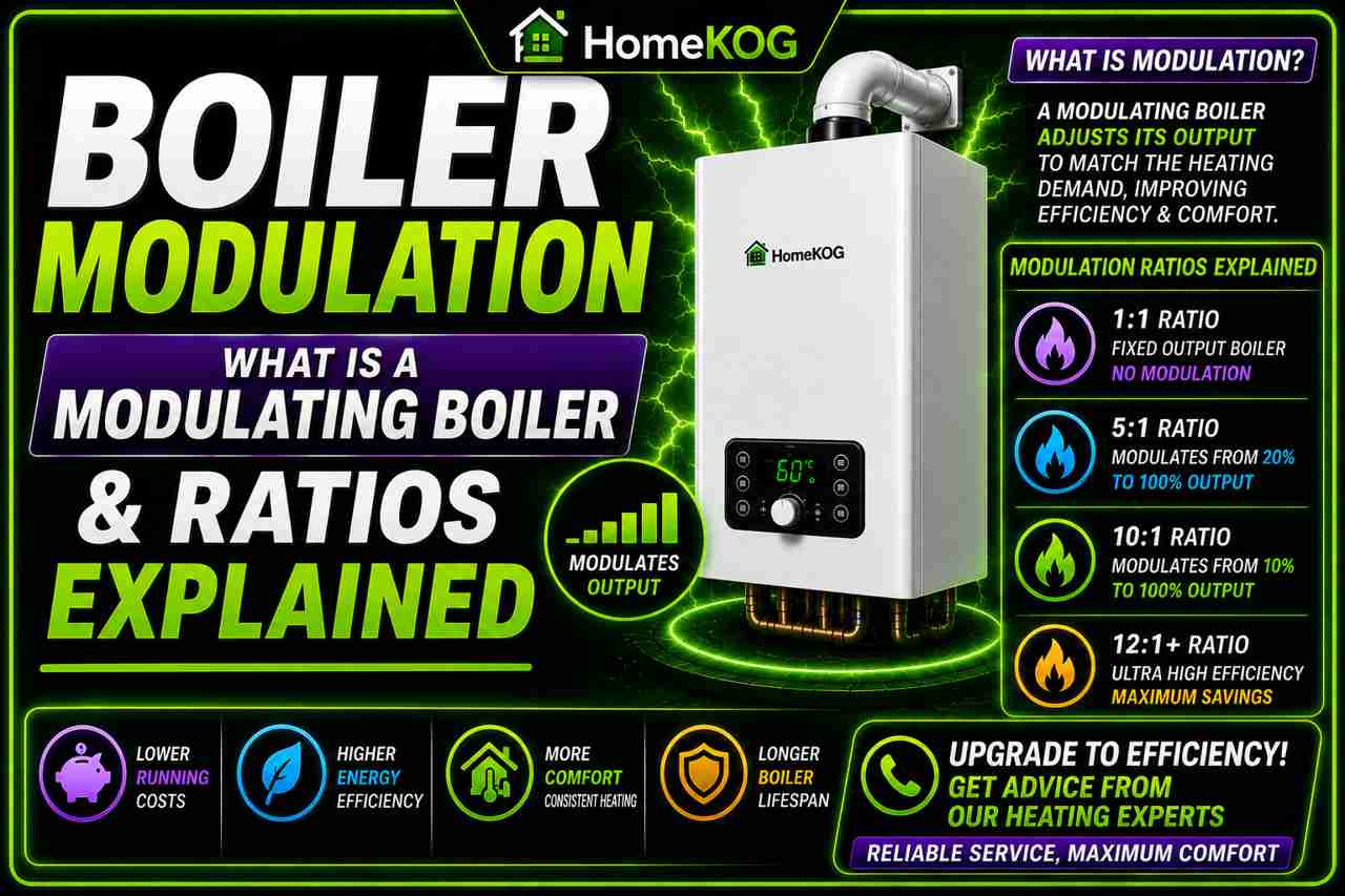 Boiler Modulation, What Is a Modulating Boiler & Ratios Explained