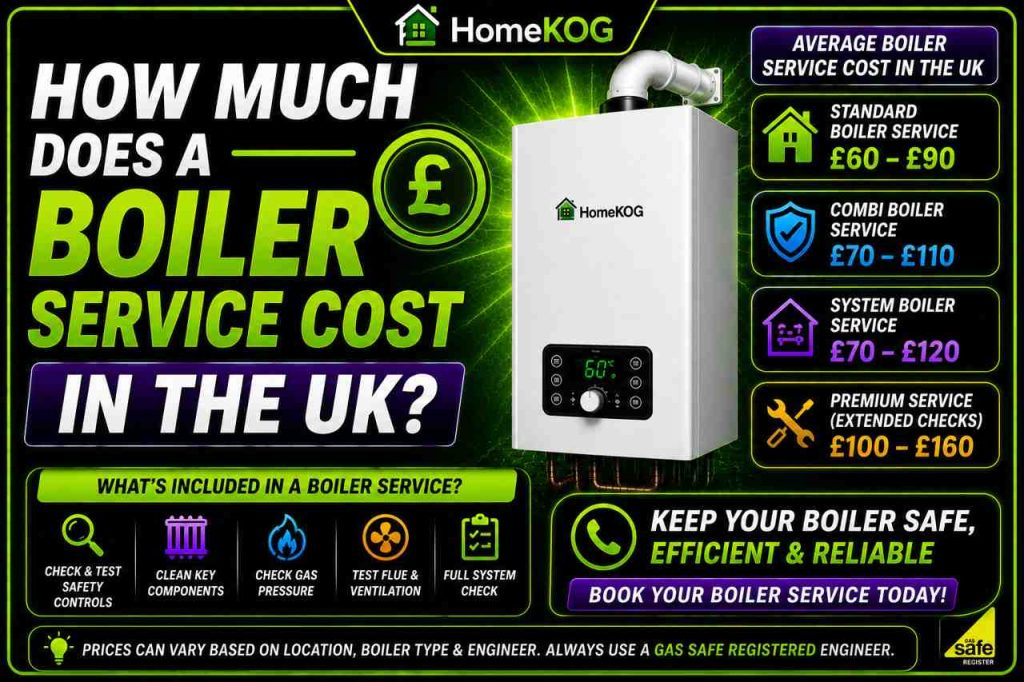How Much Does a Boiler Service Cost in the UK?