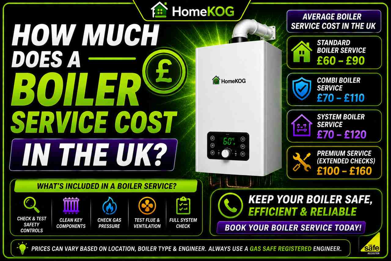 How Much Does a Boiler Service Cost in the UK?