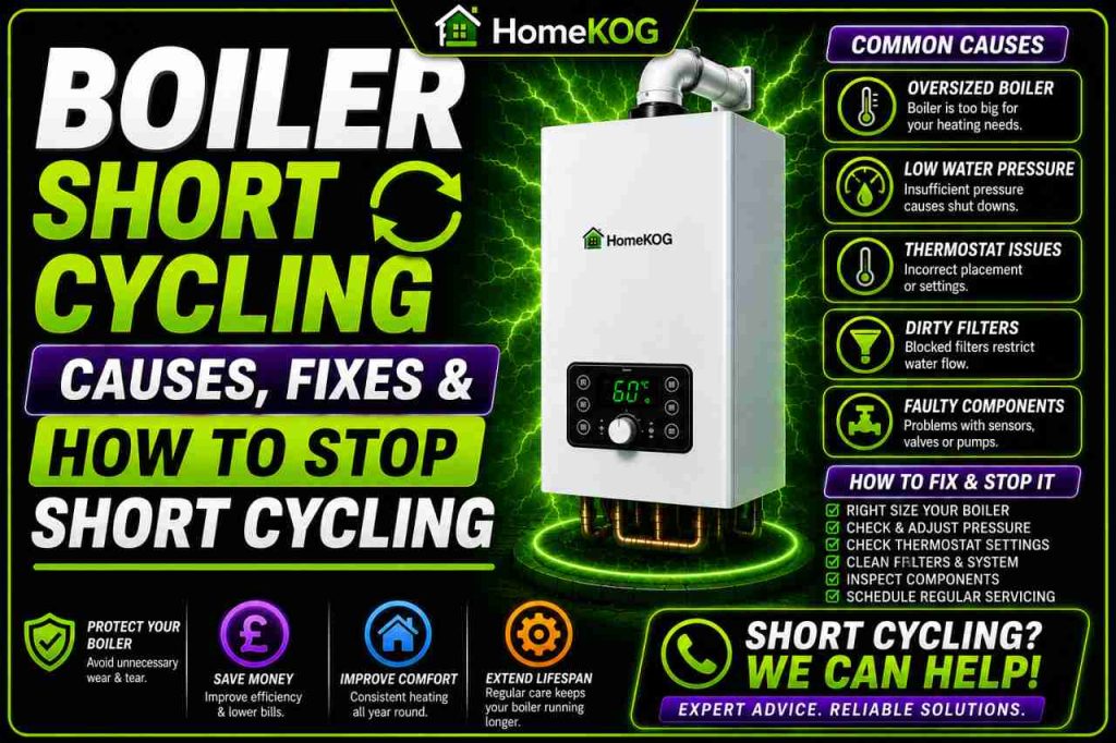 Boiler Short Cycling, Causes, Fixes & How To Stop Short Cycling