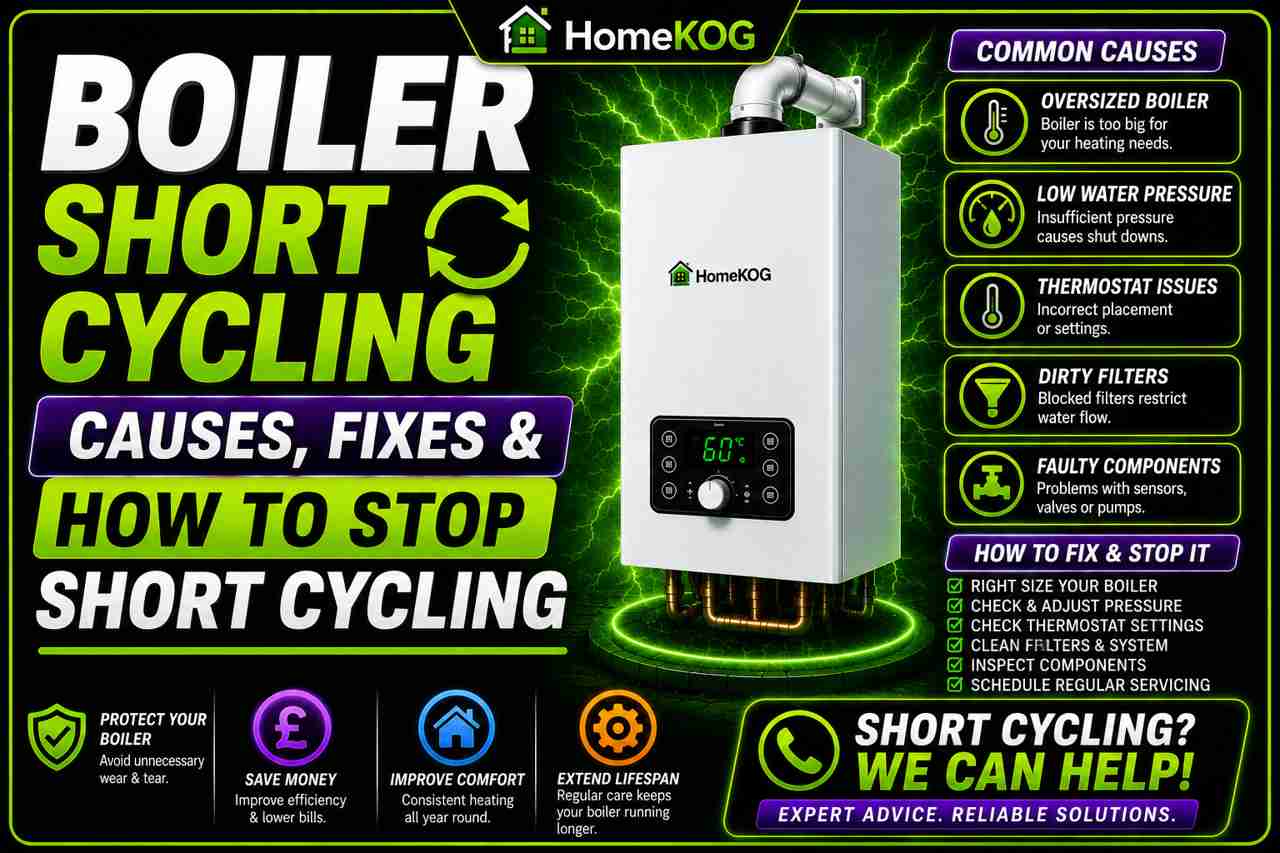 Boiler Short Cycling, Causes, Fixes & How To Stop Short Cycling