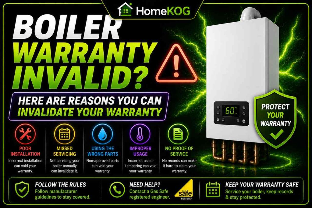 Boiler Warranty Invalid? Here are reasons you can invalidate your warranty