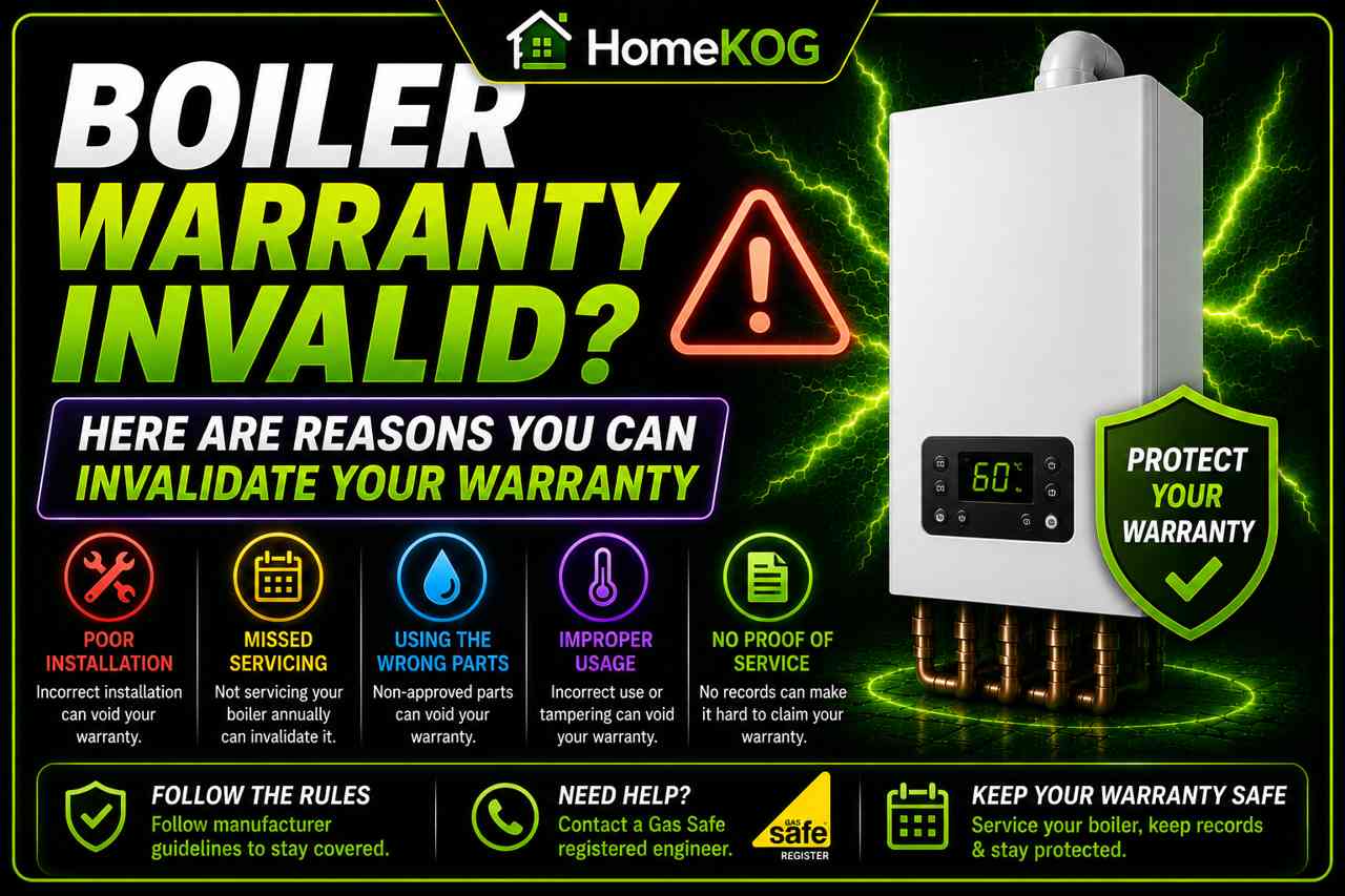 Boiler Warranty Invalid? Here are reasons you can invalidate your warranty