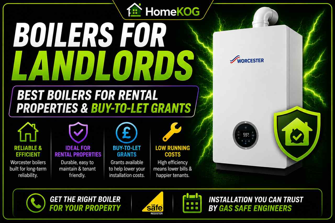 Boilers for Landlords, Best boilers for rental properties and buy-to-let grants