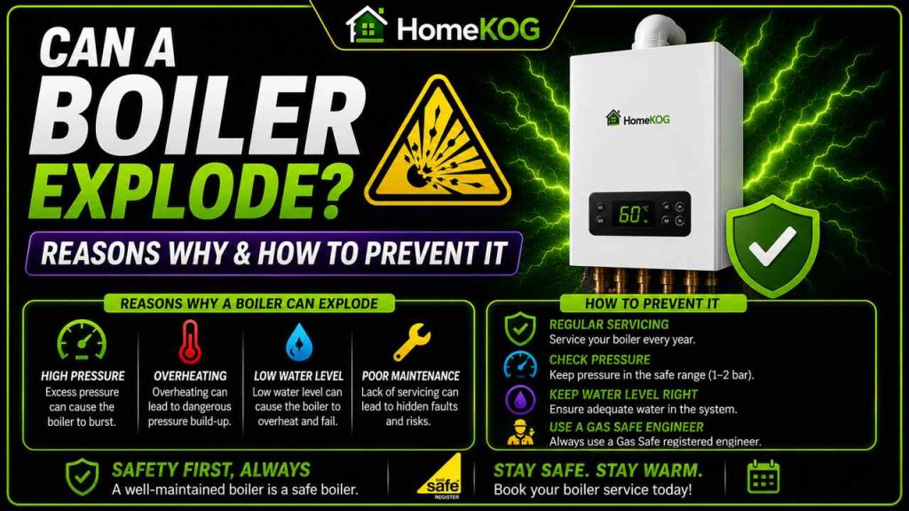 Can A Boiler Explode? Reasons why & how to prevent it