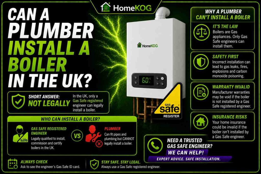 Can a Plumber Install a Boiler in the UK?