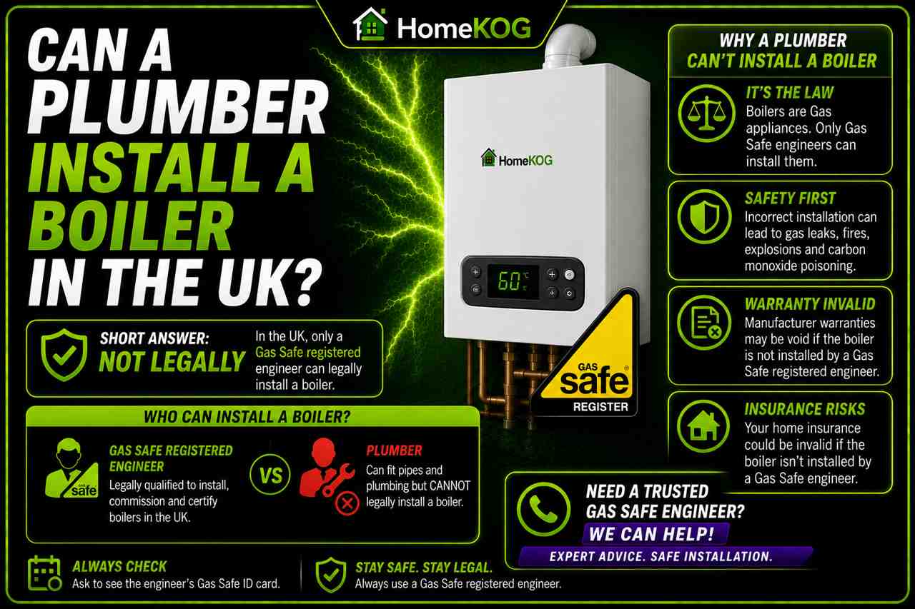 Can a Plumber Install a Boiler in the UK?