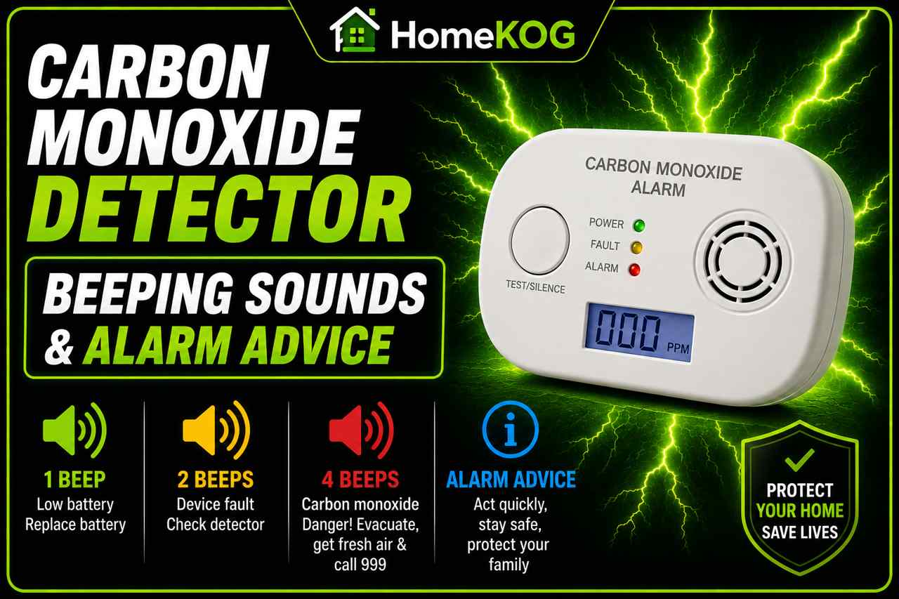 Carbon Monoxide Detector Beeping Sounds & Alarm Advice