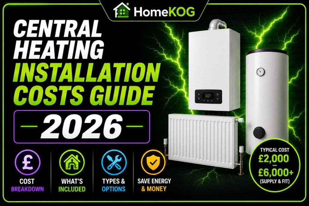 Central Heating Installation Costs Guide 2026