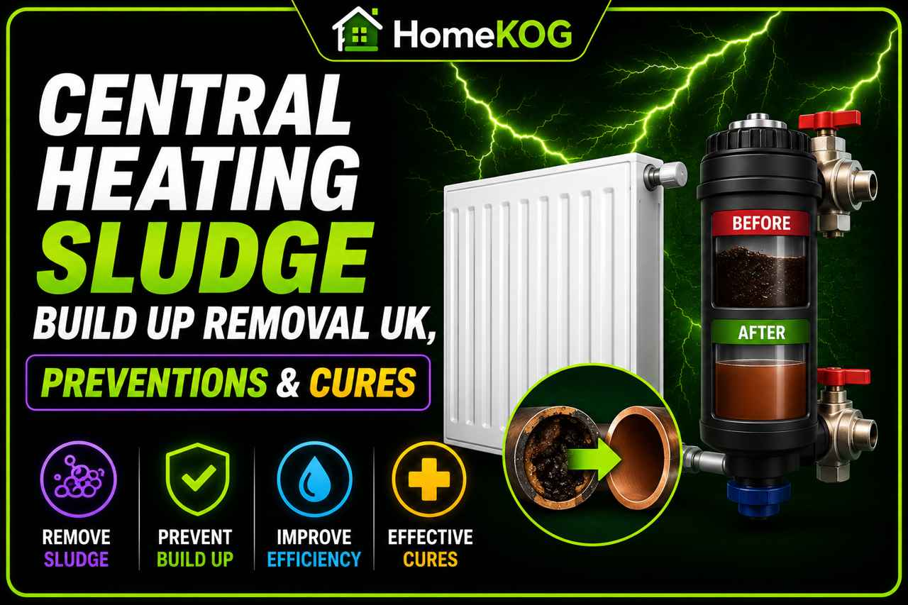 Central Heating Sludge Build up Removal UK, Preventions and Cures
