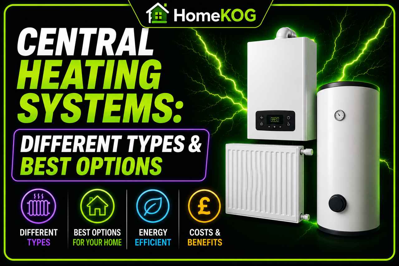 Central Heating Systems: Different Types & Best Options
