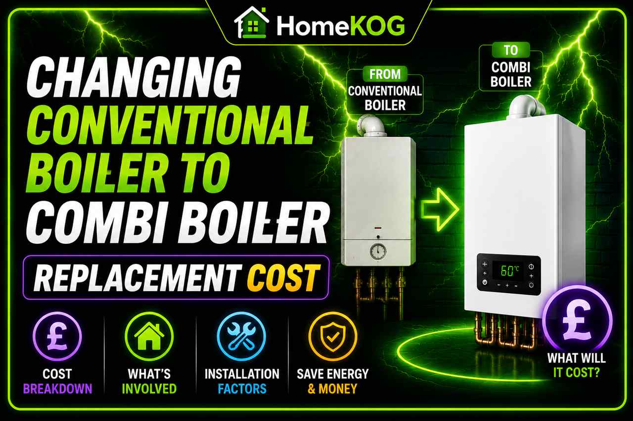 Changing Conventional Boiler to Combi Boiler Replacement Cost