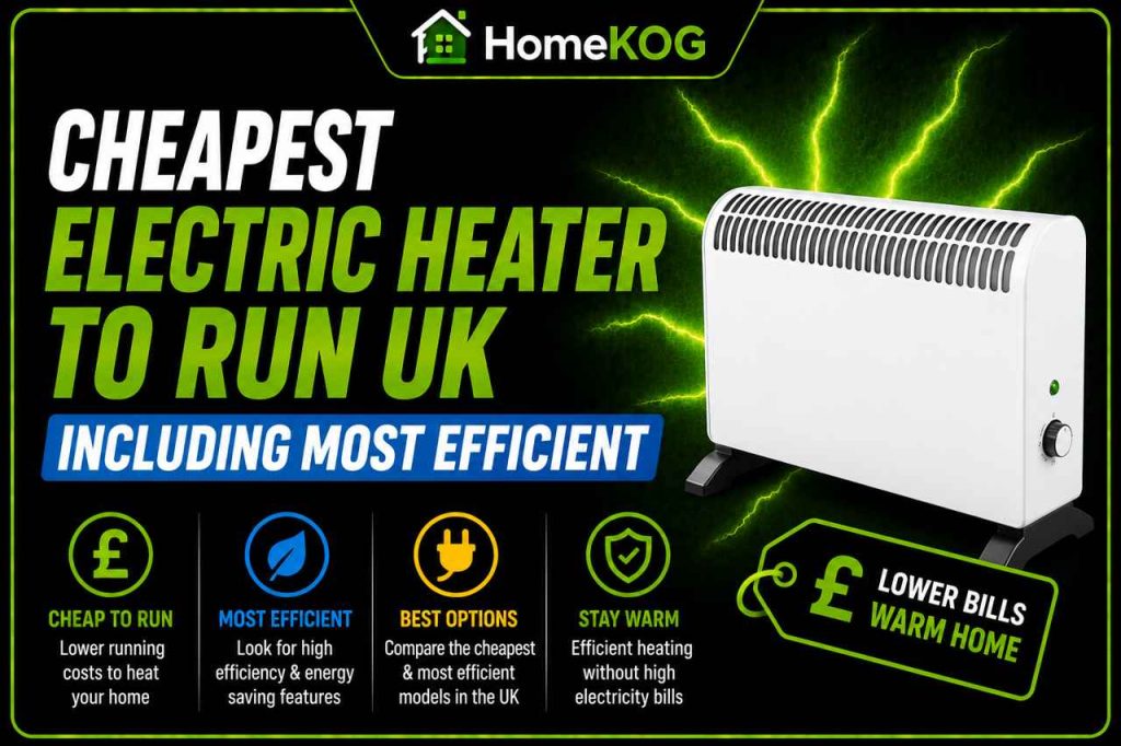 Cheapest Electric Heater to Run UK Including Most Efficient