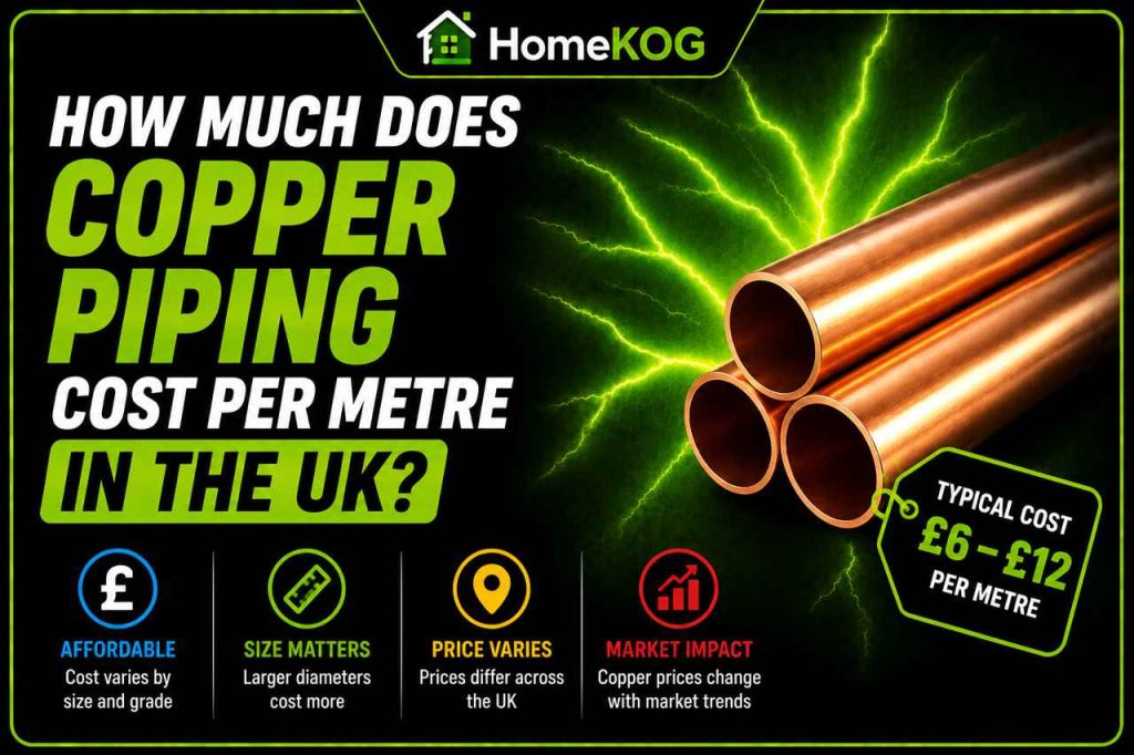 How Much Does Copper Piping Cost per Metre in the UK?