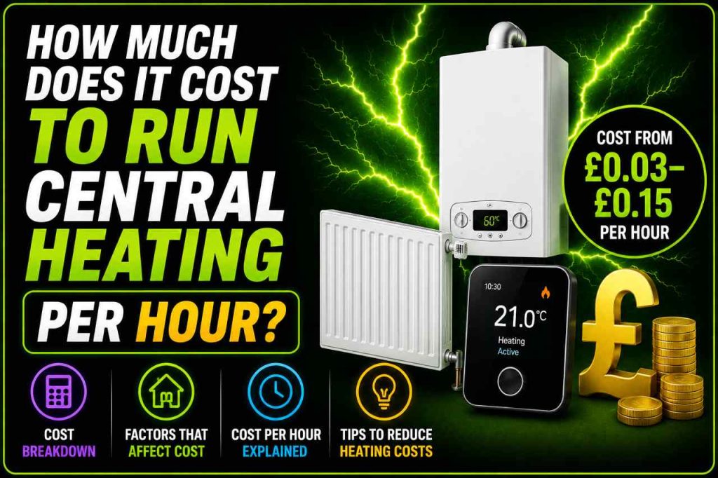 How Much Does It Cost To Run Central Heating Per Hour?