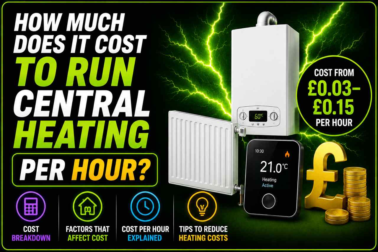 How Much Does It Cost To Run Central Heating Per Hour?