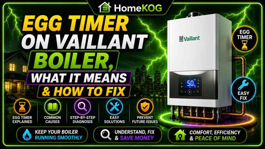 Egg Timer on Vaillant Boiler, What It Means & How To Fix