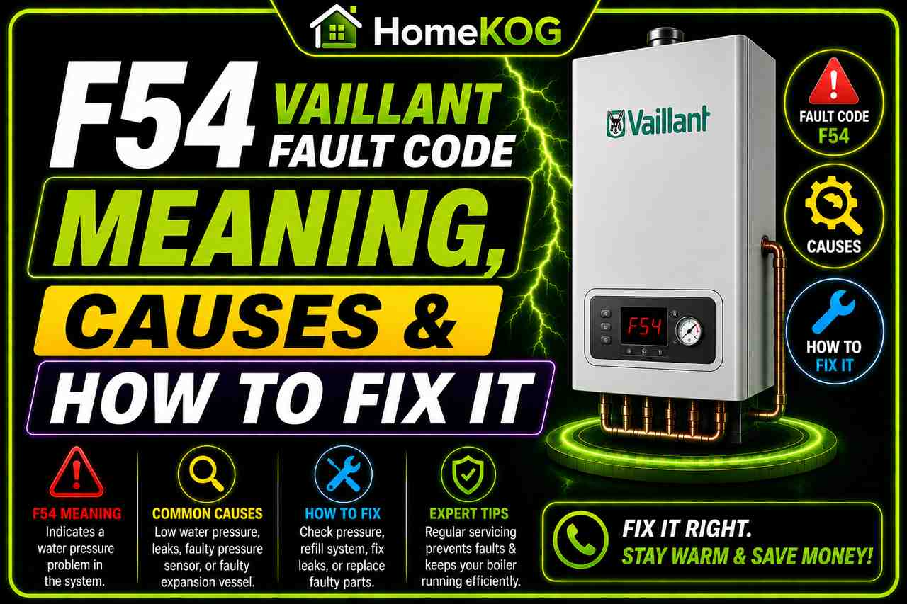 F54 Vaillant Fault Code Meaning, Causes & How To Fix It