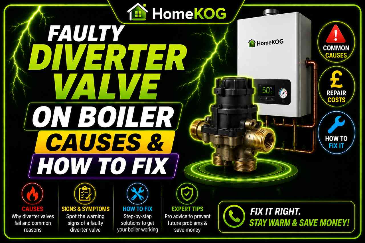 Faulty Diverter Valve On Boiler Causes & How To Fix