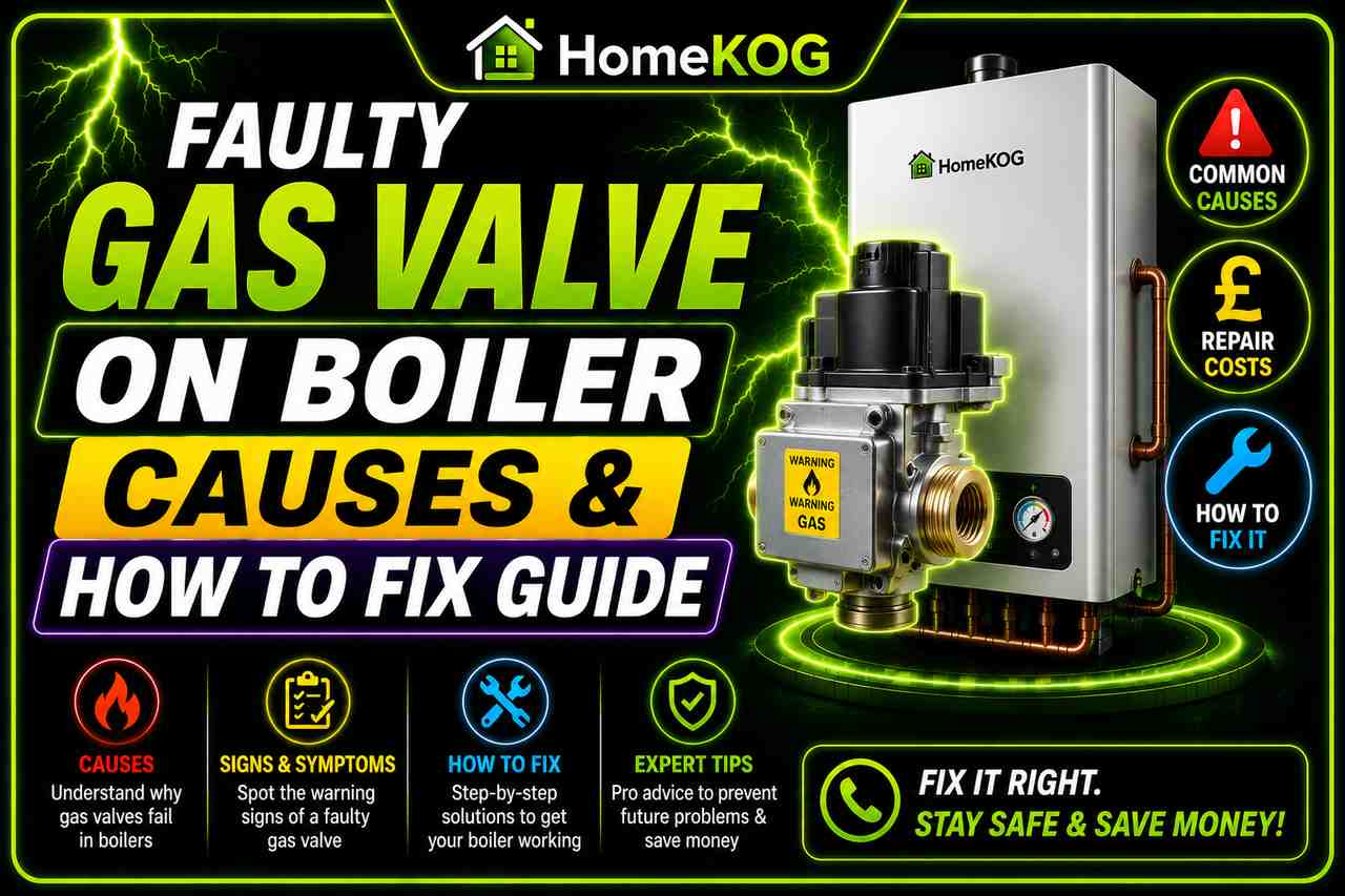 Faulty Gas Valve on Boiler Causes & How To Fix Guide
