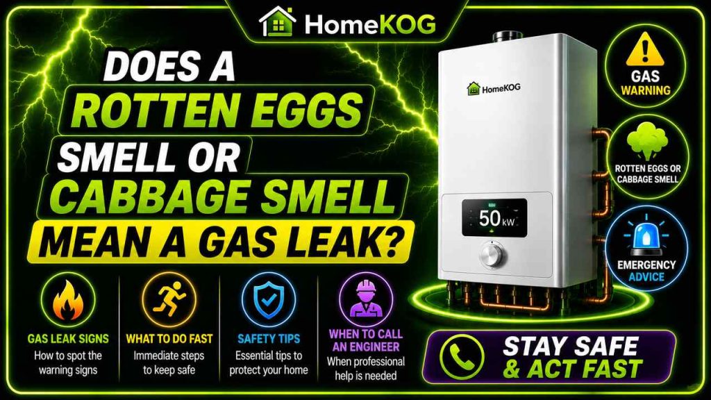 Does a Rotten Eggs Smell or Cabbage Smell Mean a Gas Leak?