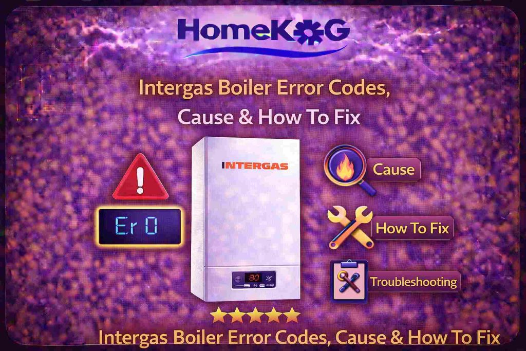 Intergas Boiler Error Codes: Full Guide to Causes and Fixes 2026