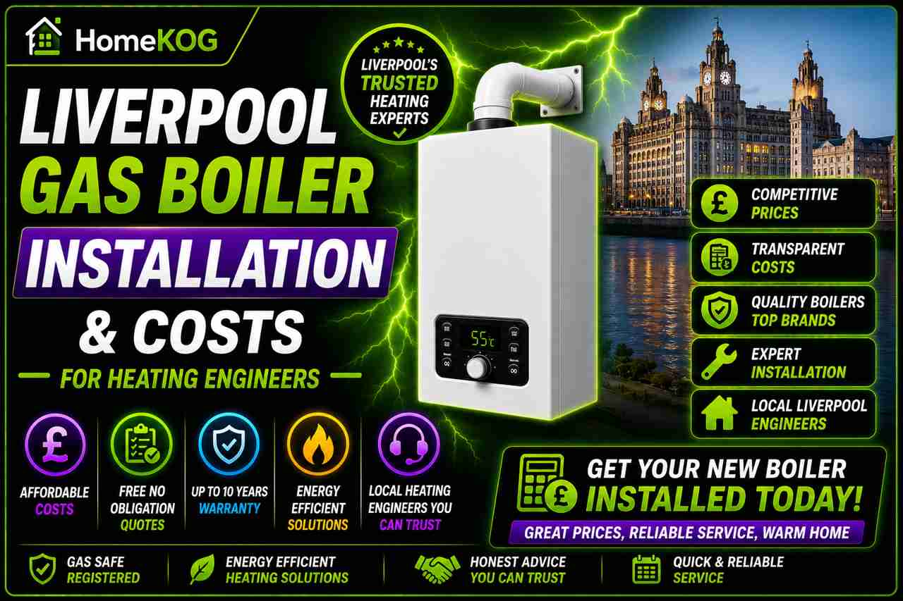 Liverpool Gas Boiler Installation & Costs For Heating Engineers