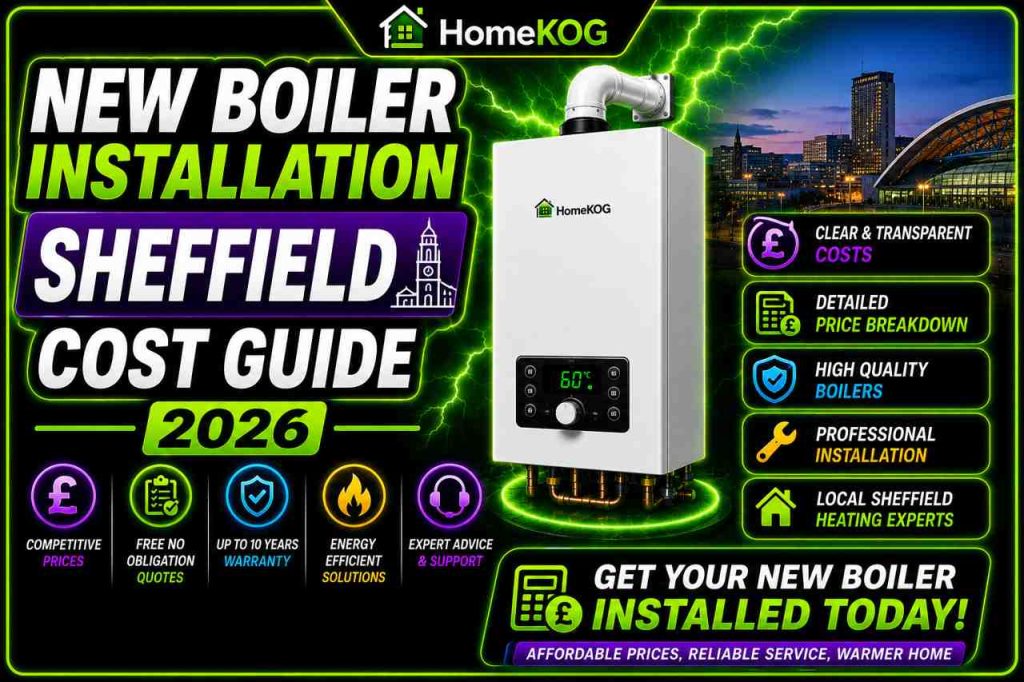 New Boiler Installation Sheffield Cost Guide 2026