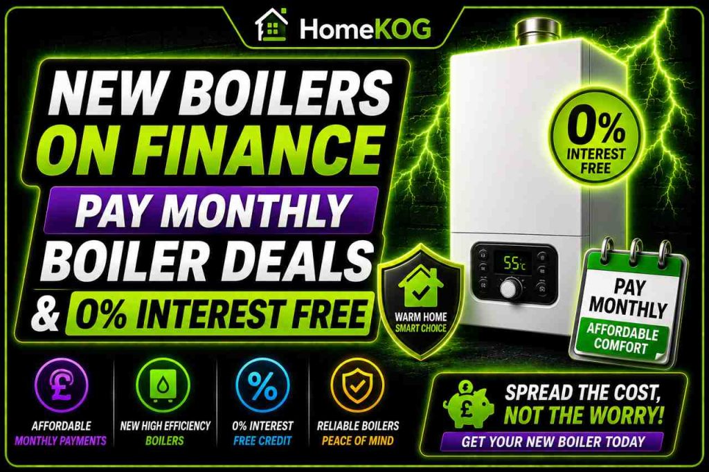 New Boilers on Finance, Pay Monthly Boiler Deals & 0% Interest Free