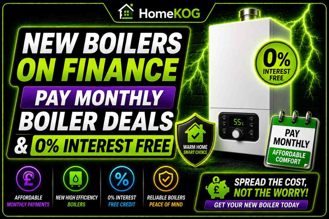 New Boilers on Finance, Pay Monthly Boiler Deals & 0% Interest Free