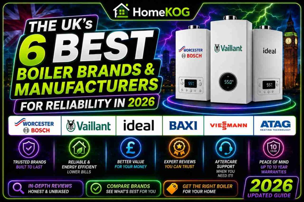 The UK's 6 Best Boiler Brands & Mafacturers For Reliability in 2026