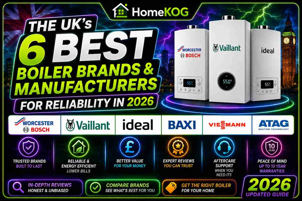 The UK's 6 Best Boiler Brands & Mafacturers For Reliability in 2026