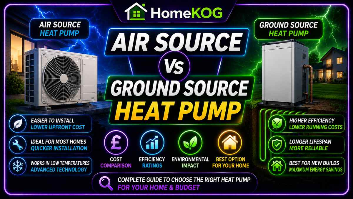 Air Source Vs Ground Source Heat Pump